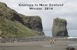 Geology in New Zealand Winter 2016 - Carleton College · Southern Alps are experiencing crazy fast tectonic uplift . Temperate climate glaciers: Catch them before they’re gone!