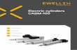 Electric cylinders CASM-100...3 CASM-100 Product description Ewellix developed an innovative modular electric cylinder platform to address most of the applications in the automa-tion