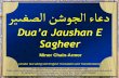 طىصلا ضحلا ءاد - Duas.org...al Jawshan al Kabir. It is also recorded in Sayyid Ibn Tawus’s book of Muhaj al-Da`awat but with little difference. However, this copy is