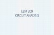 EEM 205 CIRCUIT ANALYSISeem.eskisehir.edu.tr/aaybar/EEM 209/icerik/EEM209_WEEK1... · 2018-10-03 · William H. Hayt, Jack E. Kemmerly and Steven M. Durbin “Engineering Circuit