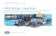 PROPAK, RePAK Capabilities Brochure Sheets/PROPAK_RePAK.pdfThe PROPAK and RePAK systems combine GE’s vast technical experience in ultrafiltration (UF) and reverse osmosis (RO) into