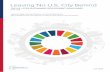 Leaving No U.S. City BehindTHE U.S. CITIES SUSTAINABLE DEVELOPMENT GOALS INDEX ISSUE 2018 Leaving No U.S. City Behind Jessica Espey, Hayden Dahmm and Laurie Manderino With …