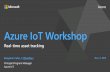 Azure IoT Workshop · 2020-02-14 · Azure Azure IoT Workshop Real-time asset tracking Benjamin Cabé // @kartben Principal Program Manager Azure IoT Nov. 3, 2019