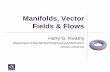 Manifolds, Vector Fields & Flows - Drexel Universityhgk22/courses/MEM636_638/Lecture2.pdf · Manifolds, Vector Fields & Flows Harry G. Kwatny Department of Mechanical Engineering