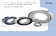 SKF stainless steel deep groove ball bearings · mill in Sweden, and fifteen employees in 1907, SKF has grown to become a global industrial knowledge leader. Over the years, we have