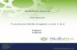 Skillsfirst Awards Handbook Functional Skills English ... Level 1 2... · 2 FS Level 1 & 2 English Handbook v7.4 17082017 Contents Page Section 1 – About Skillsfirst 1.1 Skillsfirst
