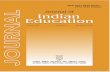Revised Rates of NCERT Educational Journals...ISSN 0377-0435 (Print) R.N. 26915/75 0972-5628 (Online) Volume XLII Number 3 November 2016 Subscriptions are invited from educationists,