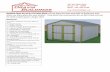 Building Plans for an 8 x 12 Value Shed – If you have the ... · Building Plans for an 8 x 12 Value Shed – If you have the time and skills to build your own shed, use these plans