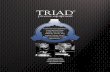 TRIAD · api 607 4th edition fire rated. size: ¼” - 4” npt, sw and bw. 2000 psi ¼” to 1” 1500 psi 1-¼” to 2" 1000 psi 2-½” to 4" stainless steel. iso 5211 direct mounting