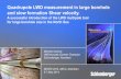 Quadrupole LWD measurement in large borehole and slow ... · Quadrupole LWD measurement in large borehole and slow formation Shear velocity. A successful introduction of the LWD multipole
