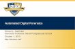 Automated Digital Forensics - Simson Garfinkel Georgetown.pdfParallelization and pipelining allow data to be read and written as fast as if the drive was not encrypted. Encryption