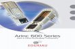 Arinc 600 Series - servoconnectors.co.uk · 6 Arinc 600 Series Blind mate, Clearance device for better rackability Low insertion force signal, power, coax, triax, twinax, Elio Wide