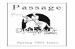 PASSAGE, the Quarterly Newsletter of Dressage Winnipeg Page 1 … · PASSAGE, the Quarterly Newsletter of Dressage Winnipeg Page 2 Dressage Winnipeg Board of Directors 2005 MEMBERSHIP