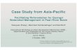 Case Study from Asia-Pacific - Food and Agriculture ... · Case Study from Asia-Pacific Facilitating Reforestation for Guangxi ... • 2 m x 3 m planting • Harvest Eucalyptus 10