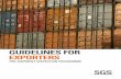 GUIDELINES FOR EXPORTERS/media/Global/Documents/Brochures/SGS-GIS-PSI... · exporters with a general overview of the Pre-shipment Inspection (PSI) programme which SGS is mandated
