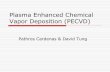Plasma Enhanced Chemical Vapor Deposition (PECVD)classweb.ece.umd.edu/enee416.F2007/GroupActivities/... · 2007-12-07 · What is Plasma Enhanced Chemical Vapor Deposition? CVD process