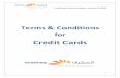 Credit Cards - Mashreq · Credit Cards Terms & Conditions - Version. Jan 2018 3 Save otherwise required by the context, the following words shall bear the meaning given to them. 1.01