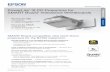SPECIFICATION SHEET PowerLite 3LCD Projectors for SMART ... · PowerLite ® 3LC Projectors for SMART Board ® nteractive Whiteboards 8 8 Specification Sheet | Page 3 of 4 Compatible