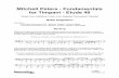Mitchell Peters - Fundamentals for Timpani - Etude 48 · Mitchell Peters - Fundamentals for Timpani - Etude 48 Notes from Matthew Cook, Los Angeles Percussion Quartet Mallet Suggestion