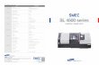 SMEC Co., Ltd. - Dugard series.pdf · SL 4500 (High Speed Hydraulic Turret) High Speed, Heavy Duty Hyd. Index Turret Driven by a high torque hydraulic index motor, the 10-station
