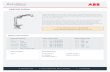 ABB IRB 2600ID Datasheet - RobotWorx...The ABB IRB2600ID IRC5 has a compact design and small footprint, allowing it to be placed closely to other machines. Programming for the ABB