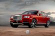 Rolls-Royce Motor Cars Cullinan...A BOLD NEW FRONTIER The Spirit of Ecstasy. Adorning the helm of every Rolls-Royce motor car since 1911. Now, with Cullinan, she glides forward into