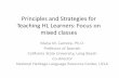 Principles and Strategies for Teaching HL Learners: Focus ... presentation.pdf · Principles and Strategies for Teaching HL Learners: Focus on mixed classes Maria M. Carreira, Ph.D.
