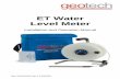 ET Water Level Meter - Geotech EnvironmentalThe Geotech ET Water Level Meter (ET WLM) is a portable instrument used to accurately measure water levels in monitoring wells and bore
