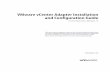 VMware vCenter Adapter Installation and Configuration ... · The vCenter adapter can create resources in vCenter Operations Manager by using auto-discovery and manual discovery. When
