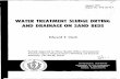 WATER TREATMENT SLUDGE DRYING AND DRAINAGE ON SAND … · Water Treatment Sludge Drying and Drainage on Sand Beds. (August 1970) Edward E. Clark B.S., Tennessee Technological University