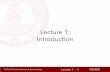 Lecture 1: Introduction · Introduction 1 4/3/2018. Fei-Fei Li & Justin Johnson & Serena Yeung Lecture 1 - Welcome to CS231n 2 ... Speech, NLP Information retrieval Mathematics Computer