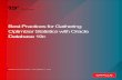 Best Practices for Gathering Optimizer Statistics with ... · 6 WHITE PAPER / Best Practices for Gathering Optimizer Statistics with Oracle Database 19c The DBMS_STATS.GATHER_*_STATS