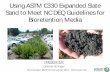 Using ASTM C330 Expanded Slate Sand to Meet NC DEQ ...northcarolina.apwa.net/Content/Chapters/northcarolina.apwa.net/Documents/K3_ASTM C330...Using ASTM C330 Expanded Slate Sand to