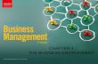 CHAPTER 4 THE BUSINESS ENVIRONMENT...The macro-environment • Consists of the wider environment in which the business operates • Has a direct or indirect influence on the business