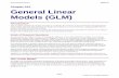 General Linear Models (GLM) - Statistical Software...General Linear Models (GLM) Introduction This procedure performs an analysis of variance or analysis of covariance on up to ten