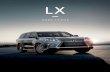 Brochure for the 2020 LX - Lexus...Job Number: LEXLX-P04177 MY20 F Brochure Job Number: LEXLX-P04177 MY20 Brochure 3 The 2020 LX LX shown in Atomic Silver 2 LX570 The 2020 LX features