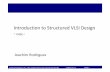 Introduction to Structured VLSI Design...Joachim Rodrigues, EIT, LTH, Introduction to Structured VLSI Design jrs@eit.lth.se VHDL I Entity ‐Adder The ENTITY is the interface of a
