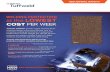 WELDING PROTECTION at the LOWESTTW)-DATASHEET.pdf · resistant protection at the lowest cost per wear of competitive welding garment fabrics. It surpasses FR treated cotton in tensile