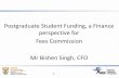 Higher Education and Training Postgraduate Student Funding ... · • The funding of researchers at universities comes in the form of NRF research grants, student bursaries and scholarships,