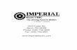  · IMPERIAL ELECTRIC The Driving Force In Motion A KinetekTM Company 1503 Exeter Rd. Akron, OH 44306 Phone: (330) 734-3600 Fax: (330) 734-3601