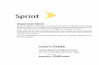 aircard 595 ug Sprint edits 02212011 · by Sierra Wireless (AirCard ® 595) Important Note! As part of Sprint’s Trial Program, you have received an early beta version of the AirCard®