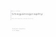 Steganography - Web view Steganography is the process of hiding a file inside of another file. In this