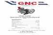 P530 PUMP Operations and Parts Manual - GNC Industries INC · Operations and Parts Manual (P10W) GNC Industries, Inc., 1401 Pace Rd., Pocahontas, AR 72455 ... provided the failure