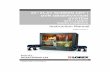 21” FLAT SCREEN CRT / DVR OBSERVATION SYSTEM...However, it is imperative that user follows this manual's guidelines to avoid improper usage which may result in damage to the unit,