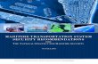Maritime Transportation System Security Recommendations · National Strategy for Maritime Security - Maritime Transportation System Security Recommendations 1 . remain important functions