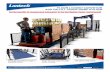 FLOOR LOADED CONVEYOR AND PALLET TRUCK RAMP SYSTEM · - Locks load to the pallet with film cable. Machine Generated Performance Data - Built-in process controls provide detailed wrap