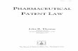 PHARMACEUTICAL PATENT LAWBioisomerism 194 D. Esters 195 1. Prior Art Alcohols 196 2. Prior Art Free Acids 197 E. Analogs 198 VI. Product and Process Claims 198 6. The Patent Instrument