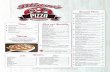 Gourmet P˚za · 2019-03-01 · Gourmet P˚za BUFFALO CHICKEN .....23 grilled chicken, mozzarella and spicy buffalo wing sauce MARGHERITA .....20 pizza sauce, basil, fresh mozzarella