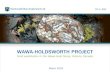 WAWA-HOLDSWORTH PROJECTThe Wawa-Holdsworth Project has the potential to host a large gold system: • Many gold showings with diversified mineralization styles occur in a 500 metre-wide