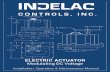 DC Voltage Electric Modulating Actuator Installation ... · DC Voltage Electric Modulating Actuator Installation, Operation & Maintenance Manual Page 2 INTRODUCTION: Thank you for